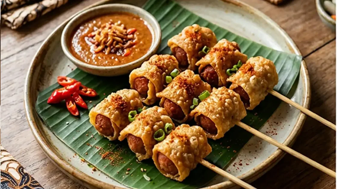 Sate Pangsit: Ide Camilan Anak yang Menyenangkan